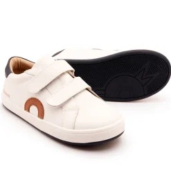 Old Soles Boy's Kix Casual Shoes - Snow / Tan / Navy New