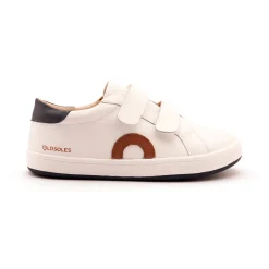 Old Soles Boy's Kix Casual Shoes - Snow / Tan / Navy New