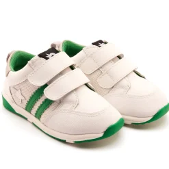 Old Soles Boy's Marvel Squad Casual Shoes - Snow / Neon Green / Gris Hot