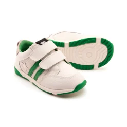 Old Soles Boy's Marvel Squad Casual Shoes - Snow / Neon Green / Gris Hot