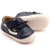 Old Soles Boy's Pave Squiggle Casual Shoes - Denim / Snow Fashion