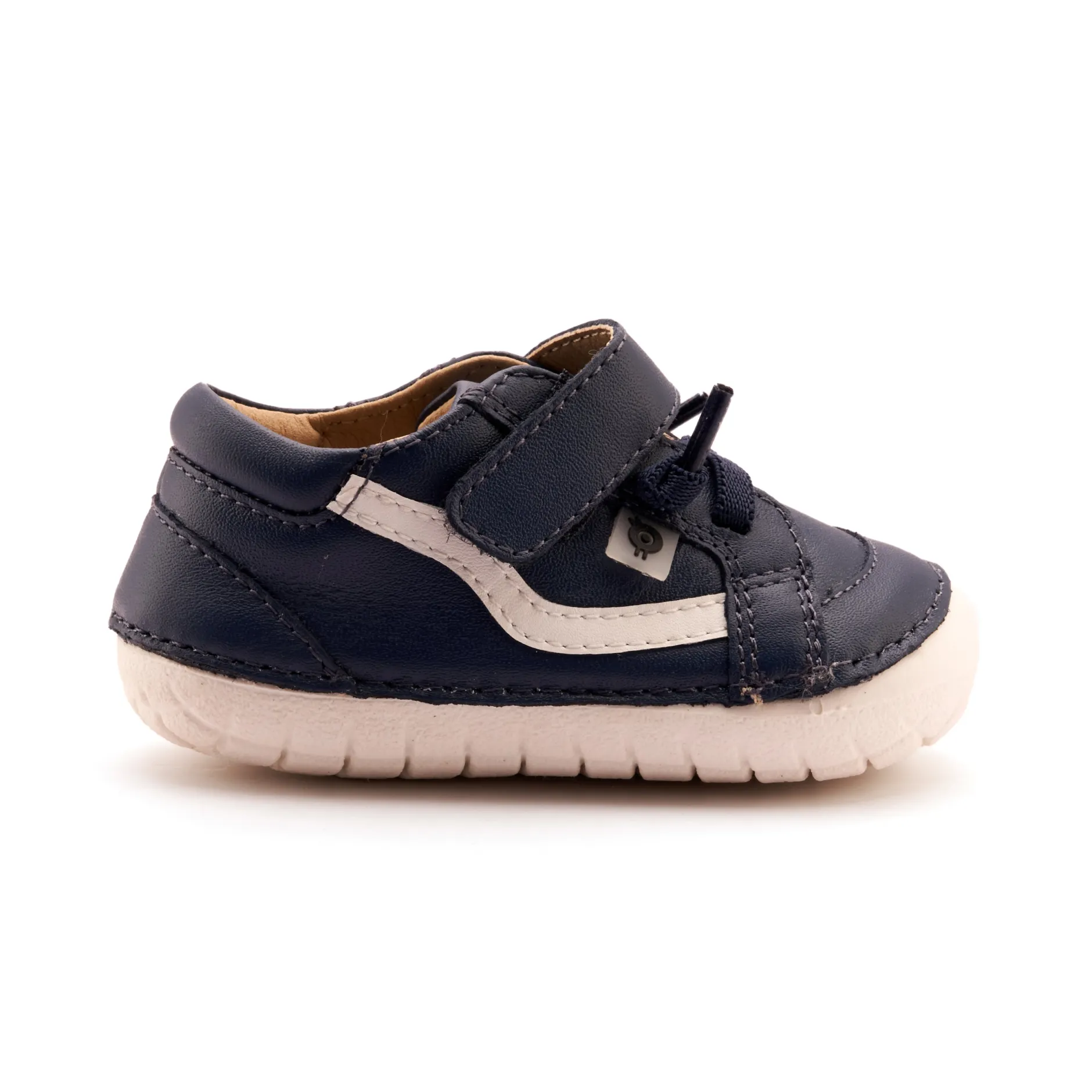 Old Soles Boy's Pave Squiggle Casual Shoes - Denim / Snow Fashion