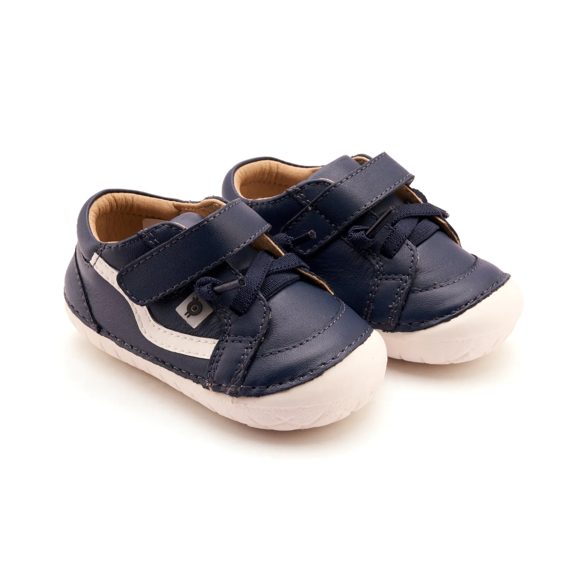 Old Soles Boy's Pave Squiggle Casual Shoes - Denim / Snow Fashion