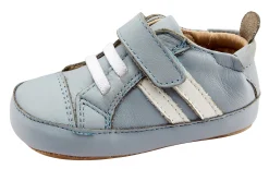 Old Soles Boy's 0049R Low Roller Shoe Sneakers - Dusty Blue/Snow Clearance