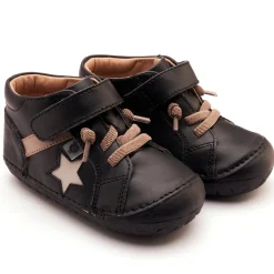 Old Soles Boy's Rad Pave Casual Shoes - Black / Taupe / Sporco Discount