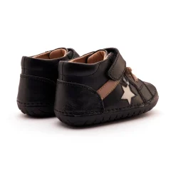 Old Soles Boy's Rad Pave Casual Shoes - Black / Taupe / Sporco Discount