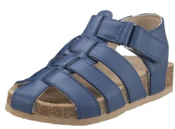 Old Soles Boy's Roadstar Fisherman Leather Sandals, Jeans Best