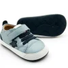 Old Soles Boy's 0085RT Platinum Bub Casual Shoes - Dusty Blue / Navy / Navy Sole Online