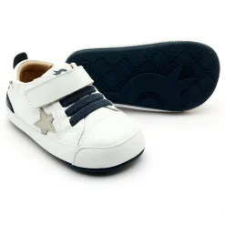 Old Soles Boy's 0085RT Platinum Bub Casual Shoes - Snow / Navy / Gris / Navy Sole Discount