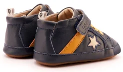 Old Soles Boy's 0074RT Roller Casual Shoes - Navy / Yema / Cream Outlet