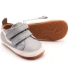 Old Soles Boy's Squiggle Bub Casual Shoes - Dusty Blue / Snow Clearance
