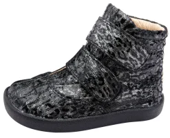 Old Soles Girl's & Boy's 5071 The Core Ankle Boot Sneaker - Pearlised Leopard Clearance