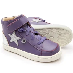 Old Soles Girl's 6104 Champster Sneakers - Lavender/Silver/Glam Argent Hot