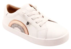 Old Soles Girl's 1010 Girl's Rainbow Jumpa Casual Shoes - Snow / Copper Hot