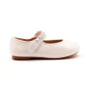 Old Soles Girl's 817 Lady Plat Shoes - Nacardo Blanco Clearance