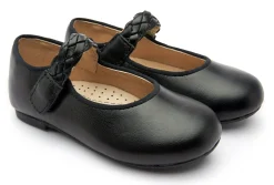 Old Soles Girl's 817 Lady Plat Shoes - Nero Clearance