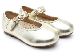 Old Soles Girl's 817 Lady Plat Shoes - Gold Outlet