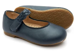 Old Soles Girl's 817 Lady Plat Shoes - Navy Online