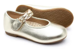 Old Soles Girl's 817 Lady Plat Shoes - Gold Outlet