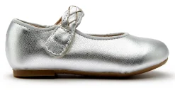 Old Soles Girl's 817 Lady Plat Shoes - Silver Hot