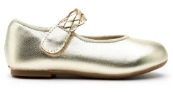 Old Soles Girl's 817 Lady Plat Shoes - Gold Outlet