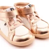 Old Soles Girl's 8045 Mainlander Casual Shoes - Copper / White Discount
