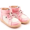 Old Soles Girl's 8045 Mainlander Casual Shoes - Pearlised Pink / White Online