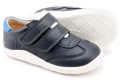 Old Soles Girl's 8012 Path Way Shoes - Navy/Snow/Neon Blue Best
