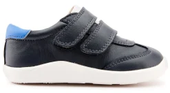 Old Soles Girl's 8012 Path Way Shoes - Navy/Snow/Neon Blue Best