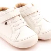 Old Soles Girl's 4091 Rainbow Champster Casual Shoes - Snow / Copper Best