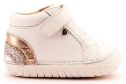 Old Soles Girl's 4091 Rainbow Champster Casual Shoes - Snow / Copper Best