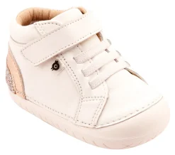 Old Soles Girl's 4091 Rainbow Champster Casual Shoes - Snow / Copper Best