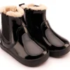 Old Soles Girl's 315 Rider Booties - Black Patent Online