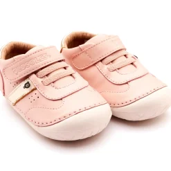 Old Soles Girl's 4100 Roady Pave Casual Shoes - Powder Pink / Gold / White Sole Outlet