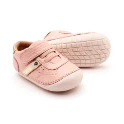 Old Soles Girl's 4100 Roady Pave Casual Shoes - Powder Pink / Gold / White Sole Outlet