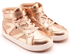 Old Soles Girl's 1004 Sole Base Casual Shoes - Copper / Copper Suede / White Copper Sole Hot