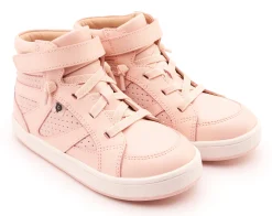 Old Soles Girl's 1004 Sole Base Casual Shoes - Powder Pink / Powder Pink Suede / White Powder Pink Sole New