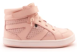 Old Soles Girl's 1004 Sole Base Casual Shoes - Powder Pink / Powder Pink Suede / White Powder Pink Sole New
