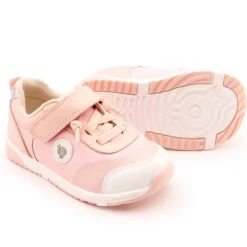 Old Soles Girl's 2105 Team Kix Casual Shoes - Powder Pink / Silver / White Powder Pink Sole Online