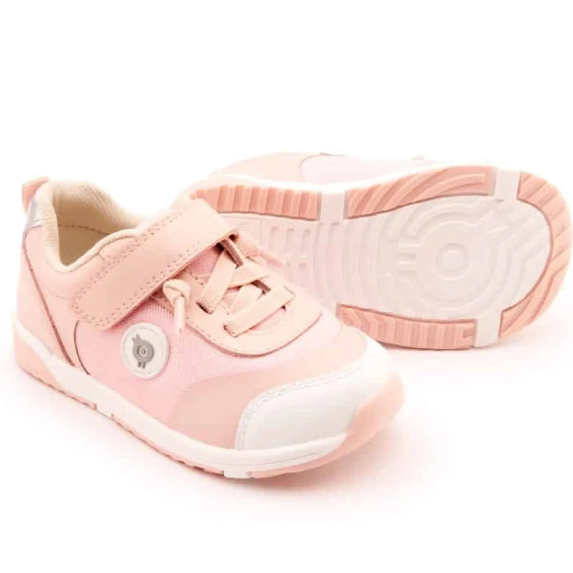 Old Soles Girl's 2105 Team Kix Casual Shoes - Powder Pink / Silver / White Powder Pink Sole Online