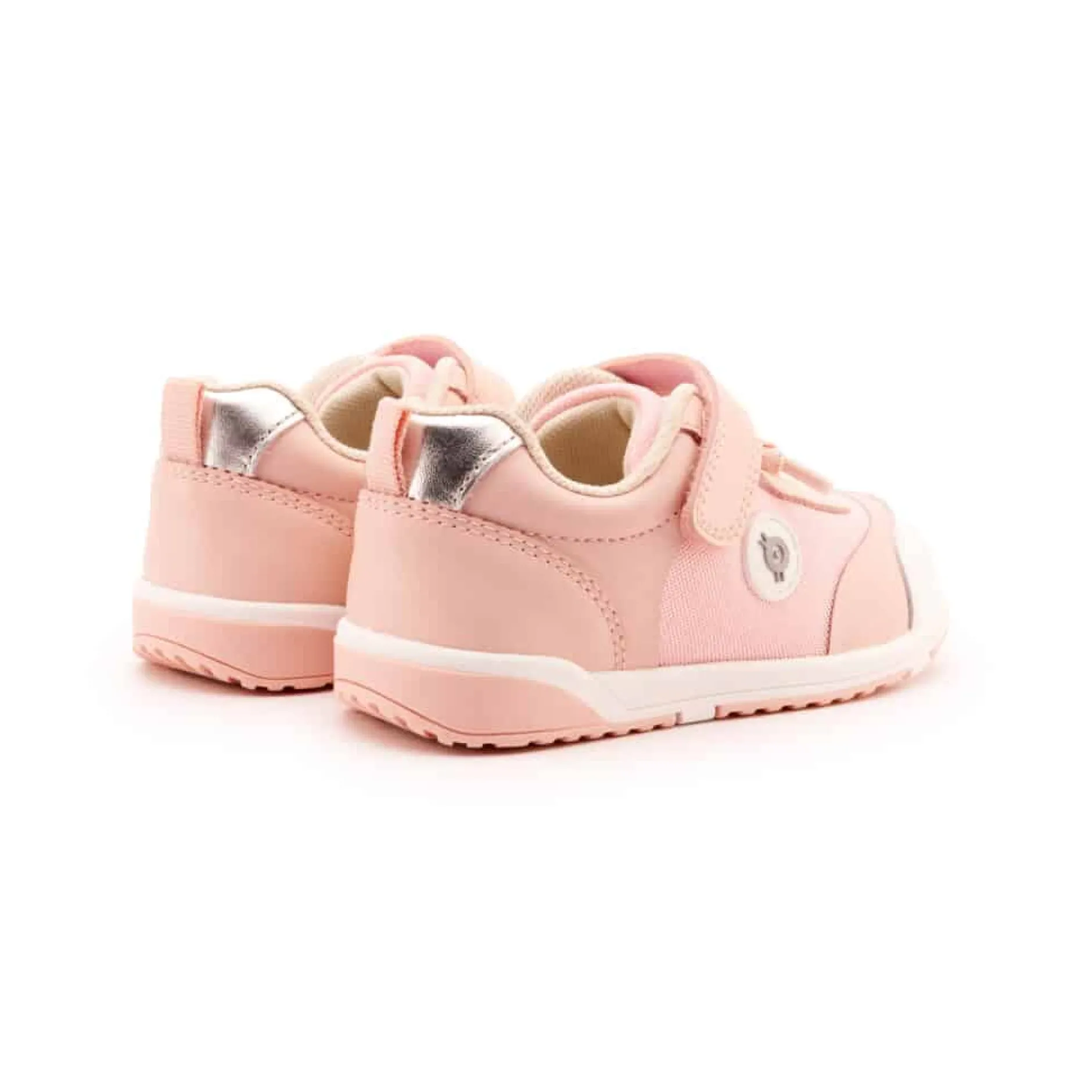 Old Soles Girl's 2105 Team Kix Casual Shoes - Powder Pink / Silver / White Powder Pink Sole Online