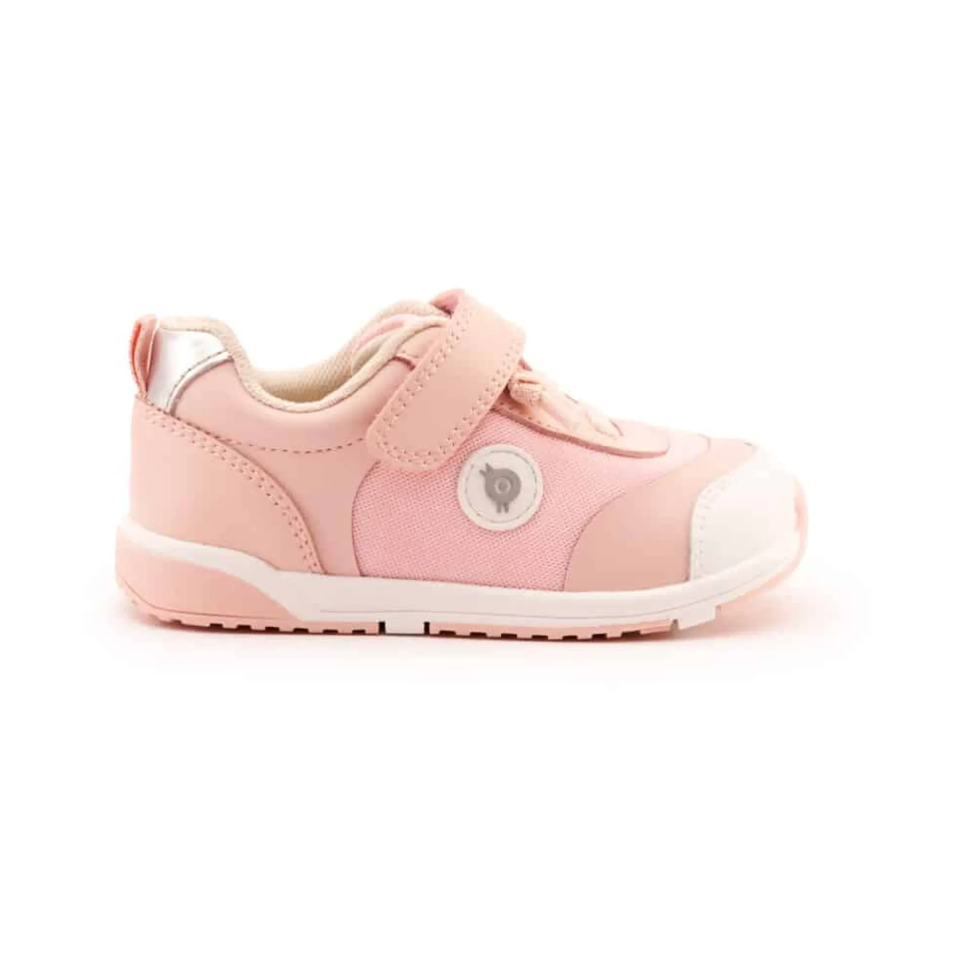 Old Soles Girl's 2105 Team Kix Casual Shoes - Powder Pink / Silver / White Powder Pink Sole Online