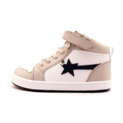 Old Soles Girl's and Boy's 1007 Team-Star Casual Shoes - Snow / Gris / Navy Outlet