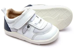 Old Soles Girl's and Boy's Road Trip Shoes, Snow/White/Navy Best