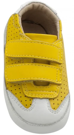 Old Soles Girl's and Boy's 0025R Chaser Sneakers, Sunflower/Snow Best