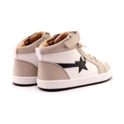 Old Soles Girl's and Boy's 1007 Team-Star Casual Shoes - Snow / Gris / Navy Outlet