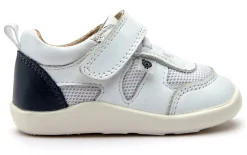 Old Soles Girl's and Boy's Road Trip Shoes, Snow/White/Navy Best