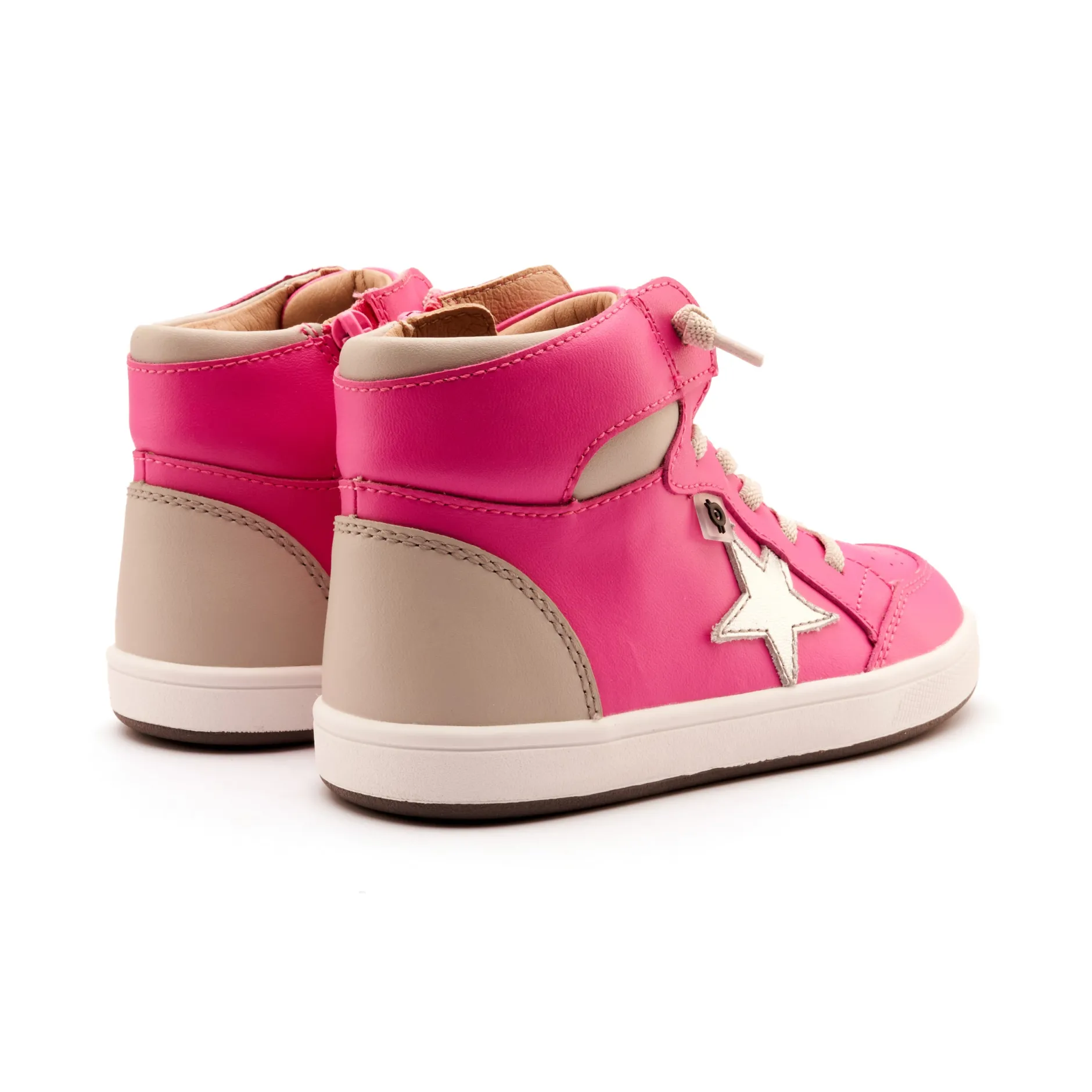 Old Soles Girl's and Boy's Starling Casual Shoes - Rosy / Gris / Silver Outlet