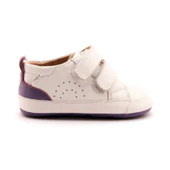 Old Soles Girl's Baby Tot Casual Shoes - Snow / Lavender Sale