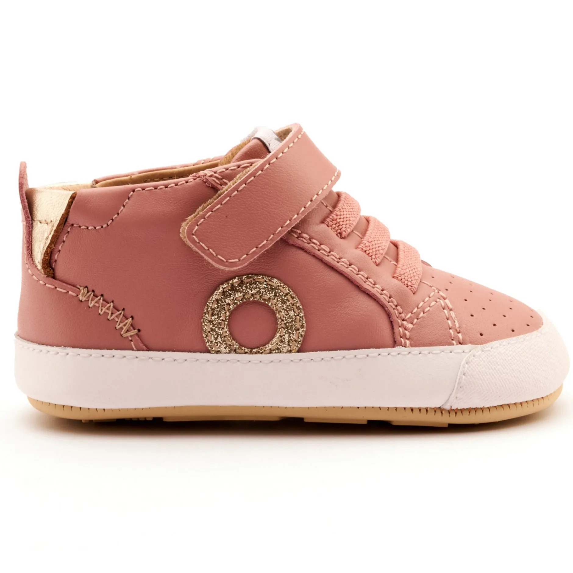 Old Soles Girl's Baby Zig Casual Shoes - Kiss / Gold / Glam Gold Online